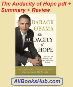 The Audacity of Hope pdf