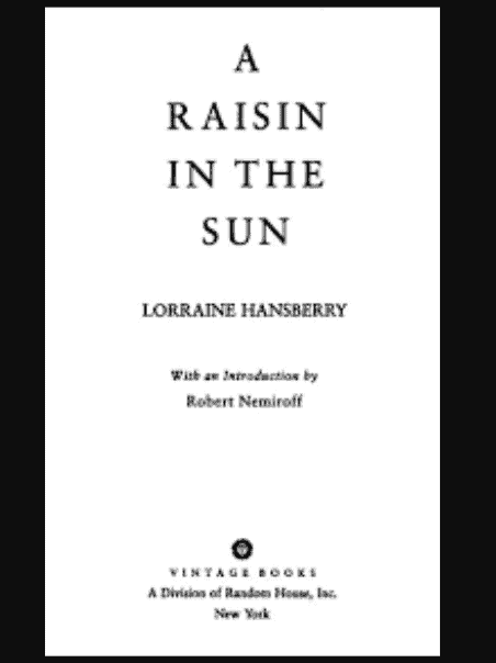 A Raisin in the Sun PDF